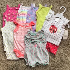 Lot of 8 Baby Girl items 3-6&6 month